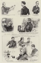 Die Parnell-Kommission am Royal Courts of Justice